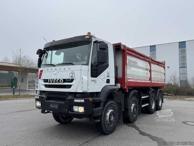 Sklápač iveco TRAKKER Magirus 450PS EUR5 Schaltgetr.