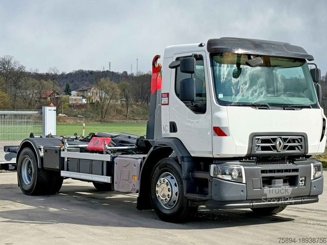 Tovornjak s kavljem za kontejnerje RENAULT C 430* ABROLLKIPPER * TOPZUSTAND