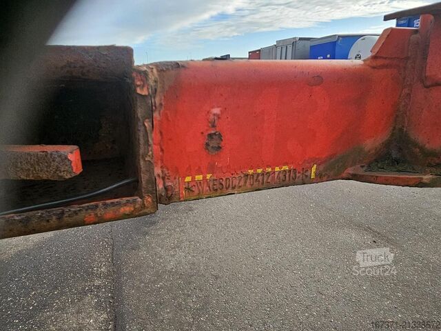 Transporte de contenedores KRONE SD 27| FIXED CHASSIS | SAF DISC. 40 FT |2 X 20 ...