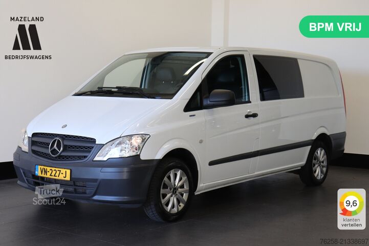 Bestelwagen dubbele cabine Mercedes-Benz Vito 110 CDI Dubbele Cabine Lang - Airco - Navi...