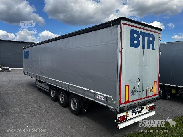 Brandalı açık yarı römork Schmitz Cargobull Curtainsider Standard