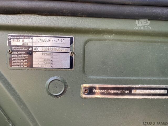 MERCEDESBENZ 1017 4X4 бивша армия възстановена MercedesBenz 1017 4X4 ex army reconditioned