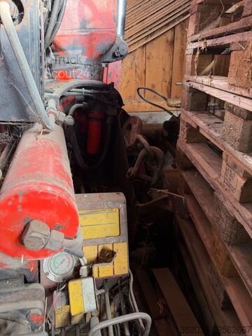 Grue montée sur camion DAF CF 430 4X2 3 SEITENKIPPER PK 10500 ZWICKER ROTAR