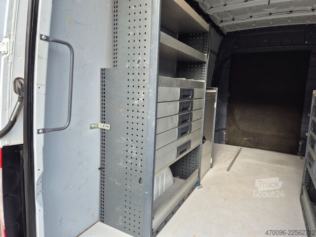 Yüksek tavanlı panelvan MERCEDES-BENZ Sprinter 314 Kasten L2/H2*3 Sitzer*Klima*Regale*