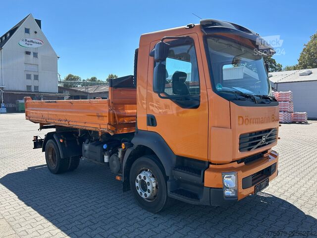 Třístranný sklápěč VOLVO FL 250 / Meiller / Euro 5 / Klima