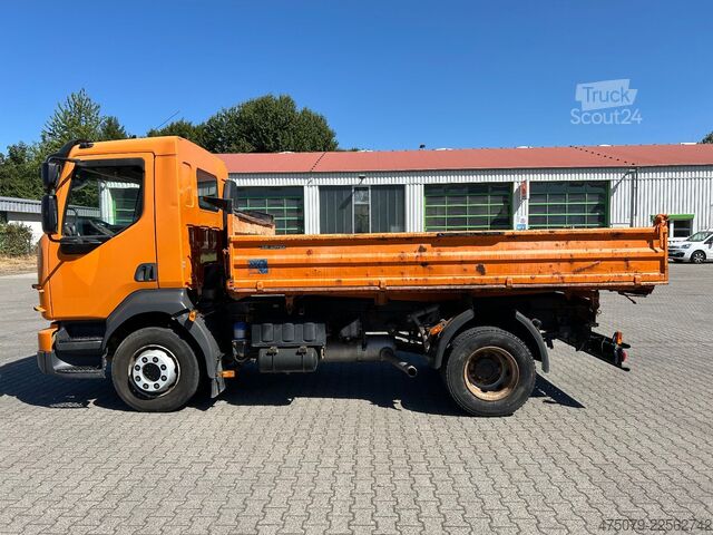 Třístranný sklápěč VOLVO FL 250 / Meiller / Euro 5 / Klima