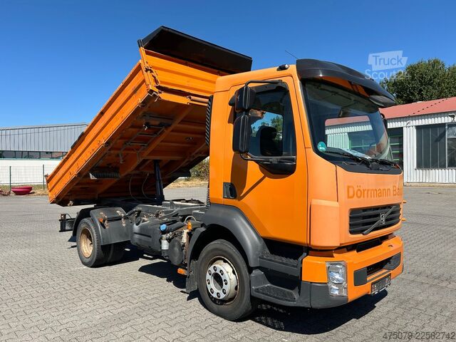 Třístranný sklápěč VOLVO FL 250 / Meiller / Euro 5 / Klima