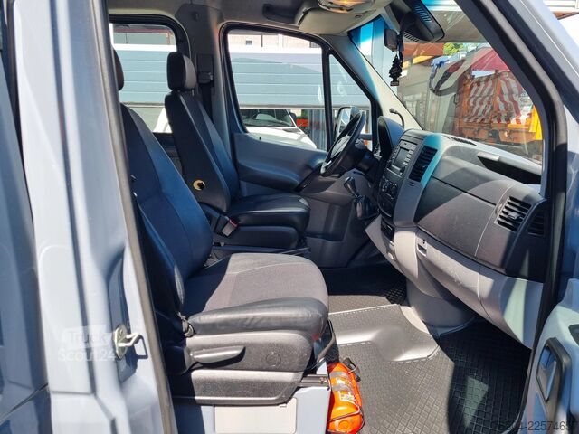 شاحنة مسطحة بكابينة مزدوجة Mercedes-Benz Sprinter 516 CDI DC Open laadbak N1 3.5T Trekha...