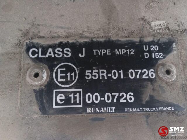 Sattelkupplung Renault Occ koppelschotel + montageplaat SKS 36-20 Renault