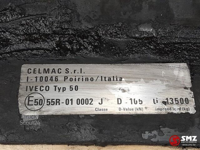 Piąte koło Jost Occ koppelschotel + montageplaat JSK37C JOST