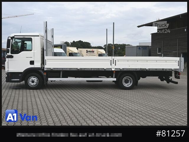 Φορτηγό pick-up MAN TGL 8.180 L Pritsche, Klima, 2xAHK, Luftfederung