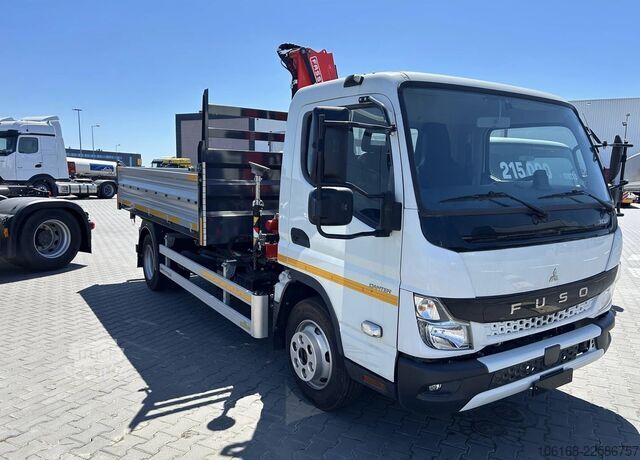 Kran mit Kipper Fuso Canter 7C15 Fassi Kran 3-seiten Kipper