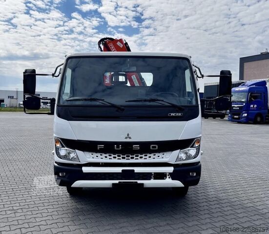 Kran mit Kipper Fuso Canter 7C15 Fassi Kran 3-seiten Kipper