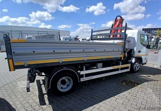 Kran mit Kipper Fuso Canter 7C15 Fassi Kran 3-seiten Kipper