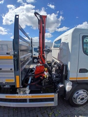 Kran mit Kipper Fuso Canter 7C15 Fassi Kran 3-seiten Kipper