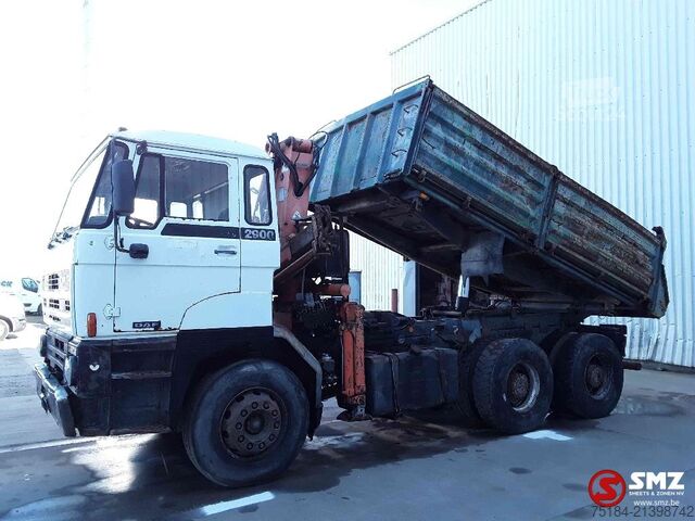 Vinçli damper Daf 2900 + atlas no 3200 3300