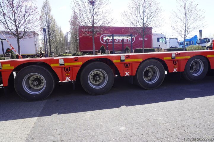 Semiremorcă platformă Kässbohrer LB3E low-bed semi-trailer / 2025/ 4 axl