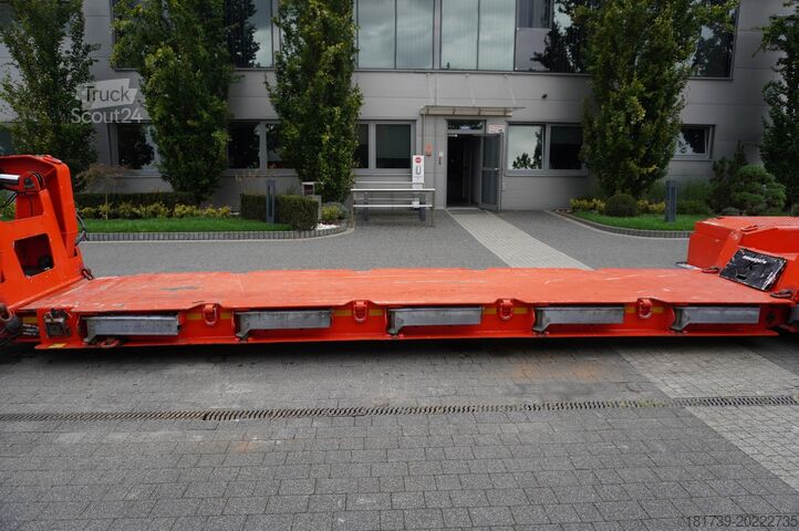 Semiremorcă cu șasiu jos / 2 bucăți Kässbohrer LB2 TIEF-BETT low loader semi-trailer