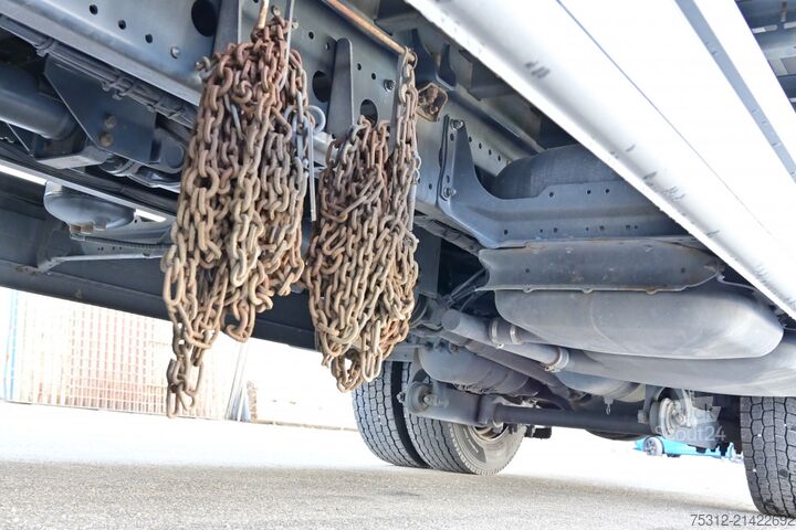 Camion cu platformă și prelată Mercedes-Benz Atego 1530  1630 LBW 2000kg 16t Blatt Luft 2,7m