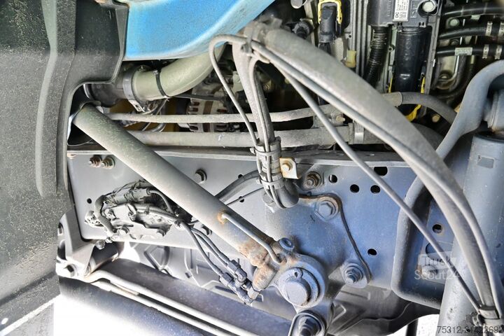 Camion cu platformă și prelată Mercedes-Benz Atego 1530  1630 LBW 2000kg 16t Blatt Luft 2,7m