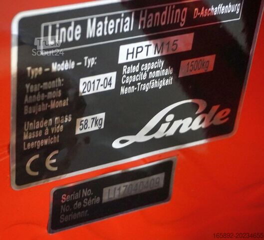 Handhubwagen Linde HPT M 15