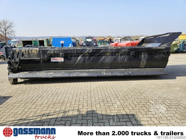 Roll-off container  Abrollcontainer Halfpipe ca. 16m³, Hardox, hydr.