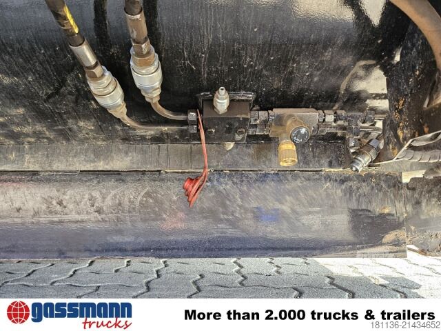 Roll-off container  Abrollcontainer Halfpipe ca. 16m³, Hardox, hydr.