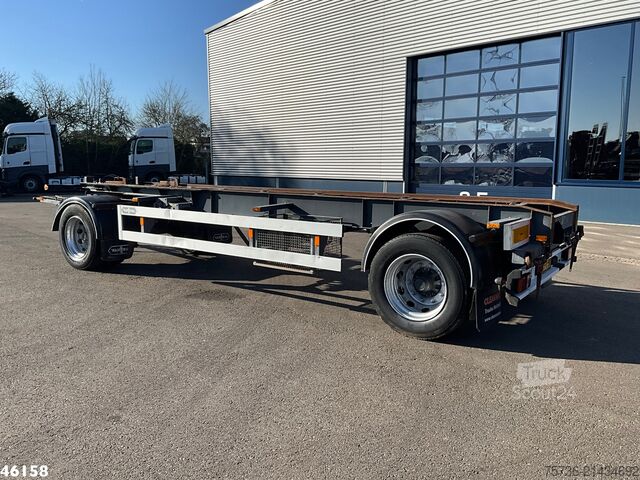 Konteinerių vežimas Van Hool 2-assige containeraanhangwagen