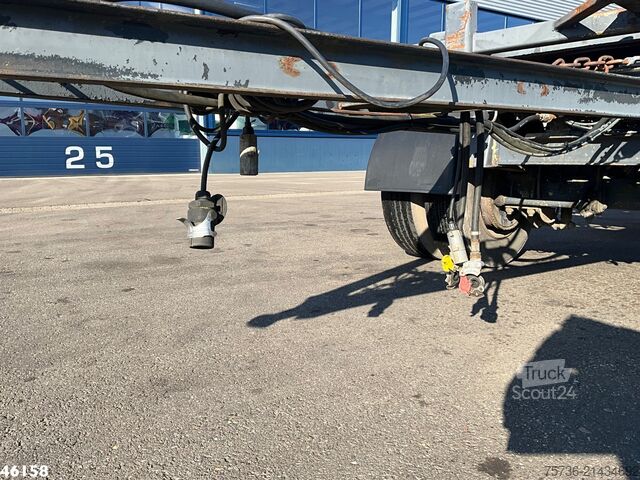 Konteinerių vežimas Van Hool 2-assige containeraanhangwagen