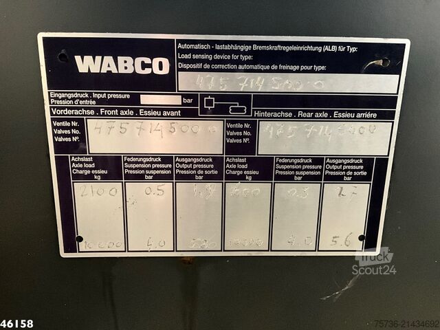 Konteinerių vežimas Van Hool 2-assige containeraanhangwagen