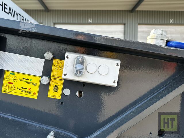 Tieflader-Sattelauflieger Faymonville 4-1+3-Achs-Tele-Semi-Radmulden-Rampen