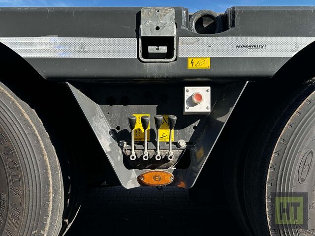 Tieflader-Sattelauflieger Faymonville 4-1+3-Achs-Tele-Semi-Radmulden-Rampen