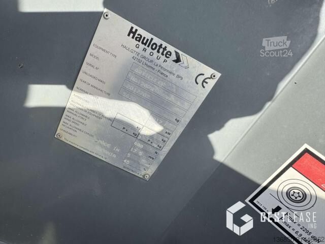 Mobiel werkplatform Haulotte HA 120 PX