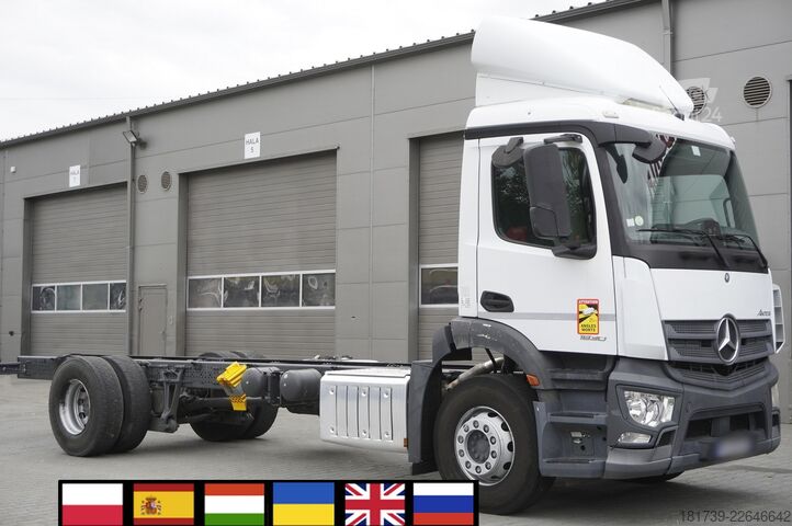 Chasis Mercedes-Benz Antos 1830 / 120 tho.km / chassis 760 cm