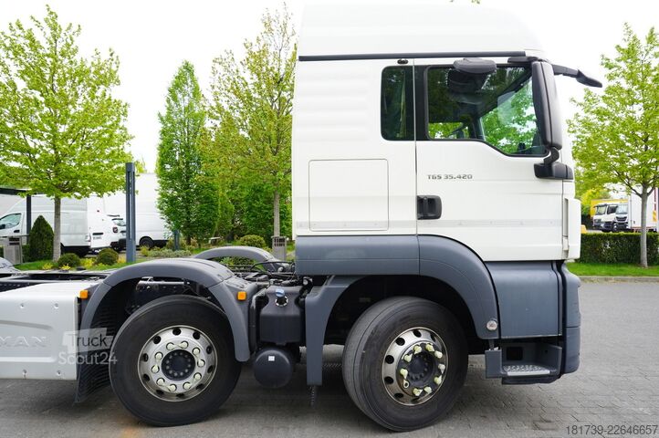 Chasis MAN TGS 35.420 8×2 / Chassis 6.4 m / 3 units