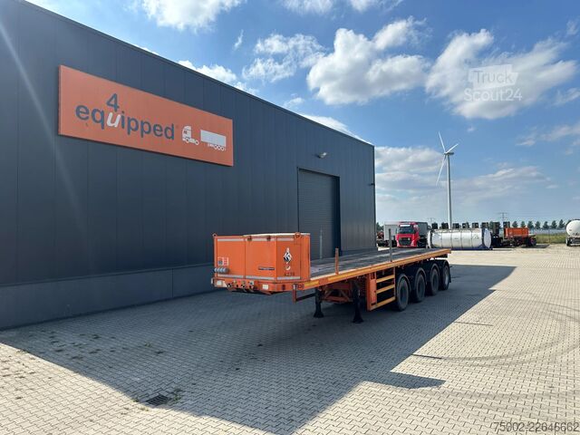 Plataforma remolque Nooteboom OVB-73-04 73 tons Ballast trailer / 4 axles / 3...