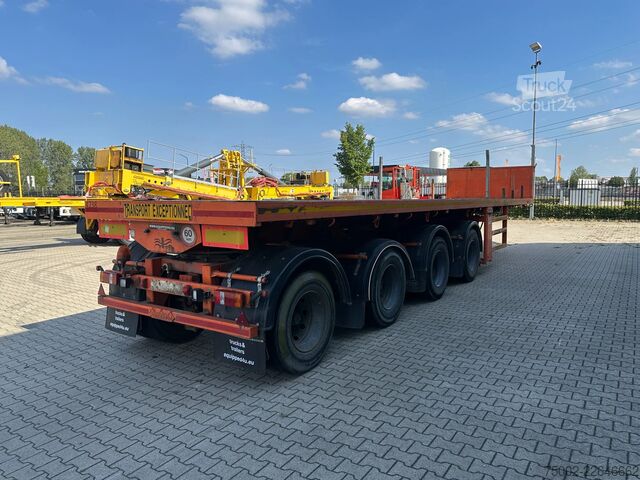 Plataforma remolque Nooteboom OVB-73-04 73 tons Ballast trailer / 4 axles / 3...