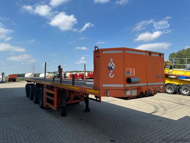 Plataforma remolque Nooteboom OVB-73-04 73 tons Ballast trailer / 4 axles / 3...