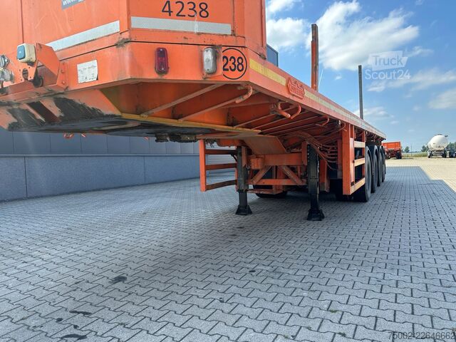 Plataforma remolque Nooteboom OVB-73-04 73 tons Ballast trailer / 4 axles / 3...