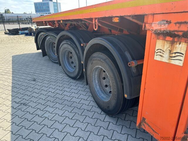 Platformos priekaba Nooteboom OVB-73-04 73 tons Ballast trailer / 4 axles / 3...