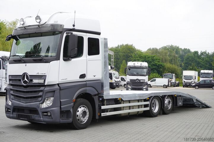 Grúa Mercedes-Benz Actros 2540 6×2 / 50 tho km! / NEW 7,8 m