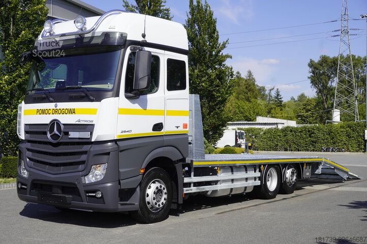 Plataforma Grúa Mercedes-Benz Actros 2540 6×2 / 90 tho. km! / NEW body