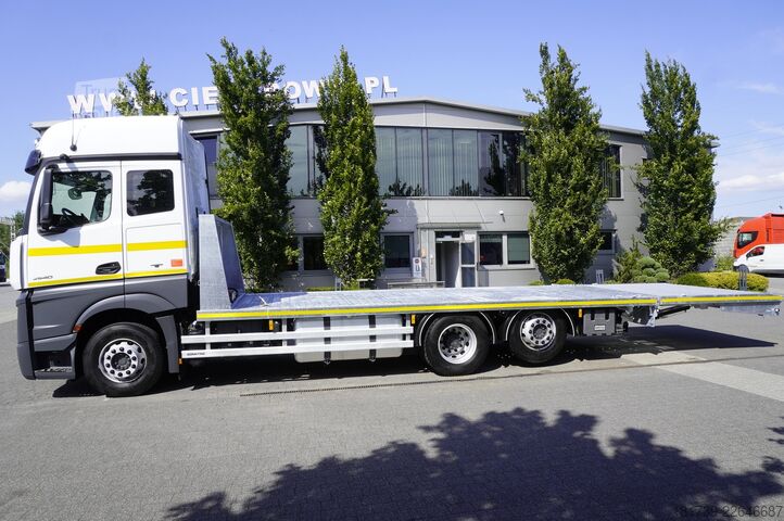 Plataforma Grúa Mercedes-Benz Actros 2540 6×2 / 90 tho. km! / NEW body
