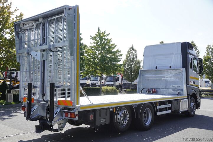 Plataforma Grúa Mercedes-Benz Actros 2540 6×2 / 90 tho. km! / NEW body