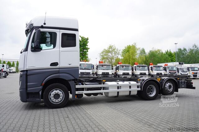 BDF / para clases de conducción Mercedes-Benz Actros 2540 6x2 / 80 tho. km! / 5-seater