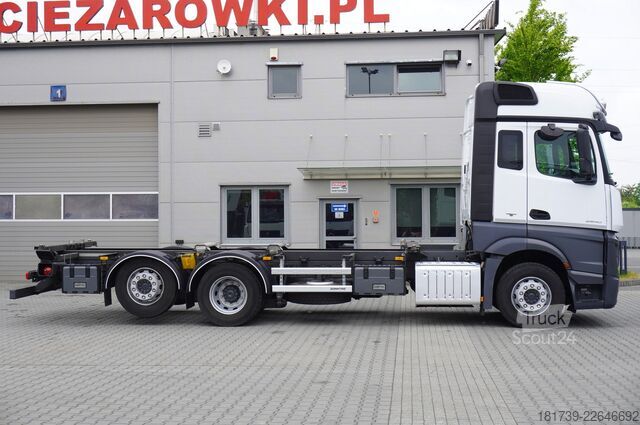 BDF / para clases de conducción Mercedes-Benz Actros 2540 6x2 / 80 tho. km! / 5-seater