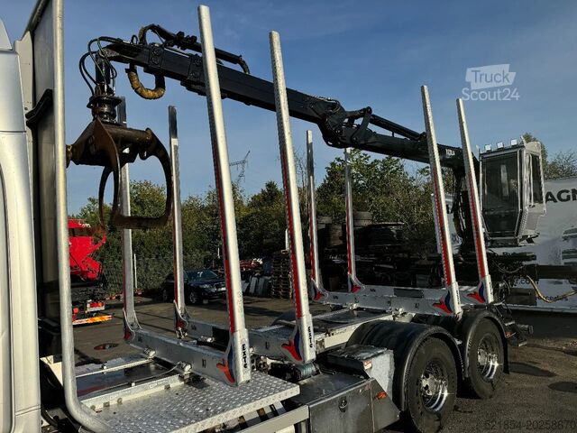 Holztransporter Scania R730 V8 6X4, Retarder,Timber-truck + Kesla, 2020