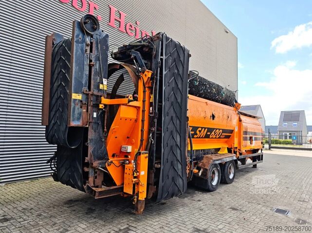 BŪGNO LAKŠTAS Doppstadt SM 620 Profi 15x15 mm
