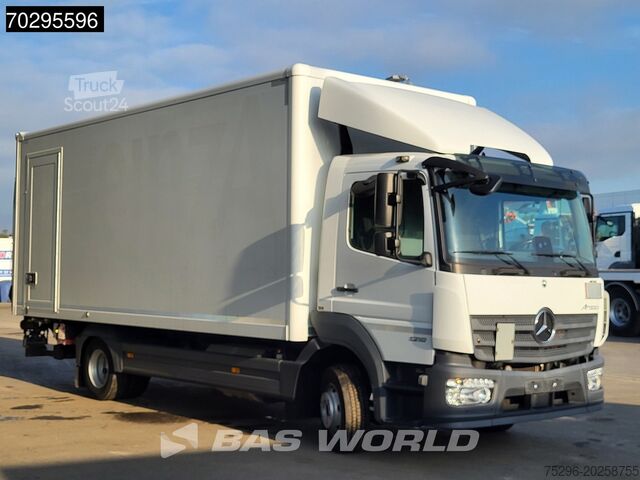 Koffer Mercedes Atego 1218 4X2 12tonner 1500kg Ladebordwand Aut...