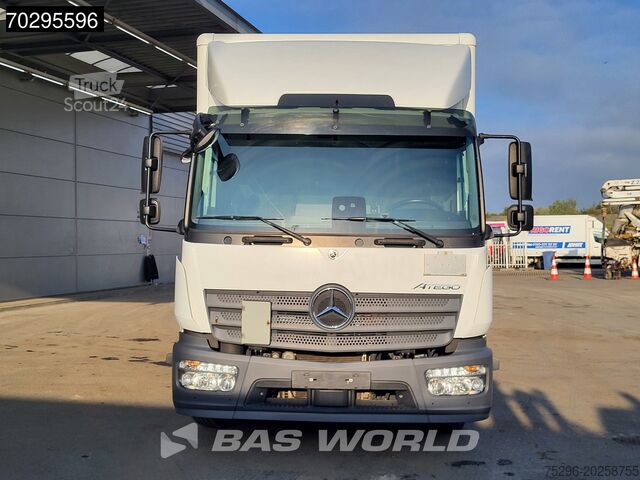 Koffer Mercedes Atego 1218 4X2 12tonner 1500kg Ladebordwand Aut...